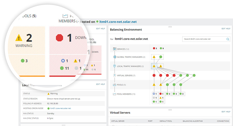 Solarwinds NPM 12 Net Insight Screen Closeup